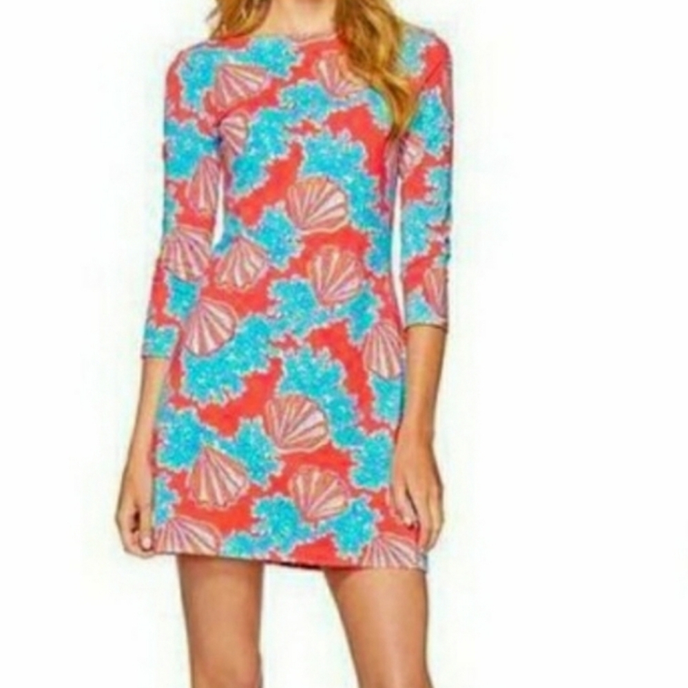 Lilly Pulitzer Dress Corolina Print Size X- Small